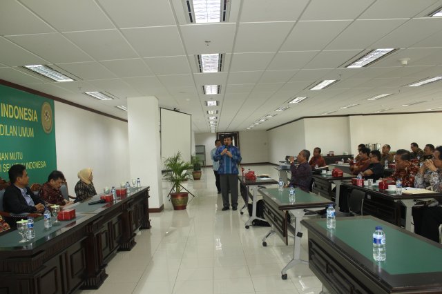 Pelatihan Tim APM Badilum dan PT Seluruh Indonesia 24-26 Februari 2016
